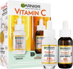 Garnier Darilni set dnevnega in nočnega seruma Vitamin C 2 x 30 ml