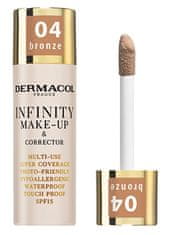 Dermacol Infinity ličila in korektor z visoko prekrivnostjo (Multi-Use Super Coverage Waterproof Touch) 20 g (Odtenek 02 Beige)