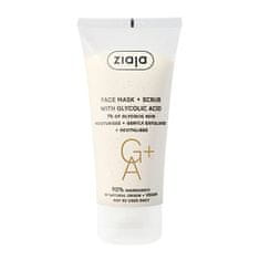 Ziaja Piling maska z glikolno kislino (Face Mask + Scrub) 55 ml