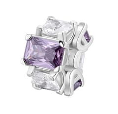 Brosway Svetleč srebrn obesek Fancy Magic Purple FMP02