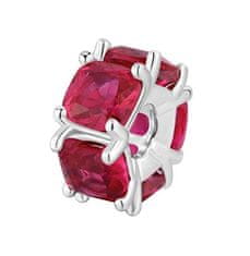 Brosway Brezčasen srebrn obesek Fancy Passion Ruby FPR03