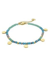 Marc Malone Zapestnica s perlicami Gianna Blue Bracelet MCB23006G