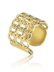 Marc Malone Prepoznaven odprt zlat prstan Iris Gold Ring MCR23012G