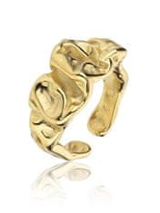 Marc Malone Originalni masivni prstan Blake Gold Ring MCR23059G