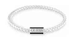 Guess Bela usnjena zapestnica Acapulco JUMB02142JWSTWIS