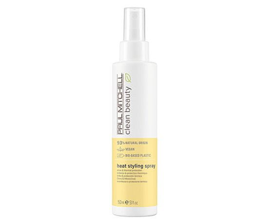 Paul Mitchell Termozaščitno pršilo za oblikovanje las Clean Beauty (Heat Styling Spray) 150 ml