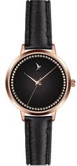 Emily Westwood Hollie Black Leather Watch EEN-B029R