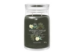 Yankee Candle Aromatična sveča Signature velik kozarec srebrna žajbelj & bor 567 g