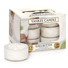 Yankee Candle Aromatične čajne sveče Shea maslo 12 x 9,8 g