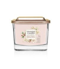 Yankee Candle Aromatična sveča majhna kvadratna Snowy Tuberose 96 g