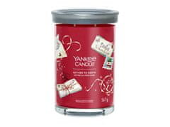 Yankee Candle Aromatična sveča Signature tumbler velika Pisma Božičku 567 g