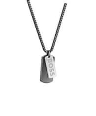 Hugo Boss Moška ogrlica Dog Tag Devon 1580577