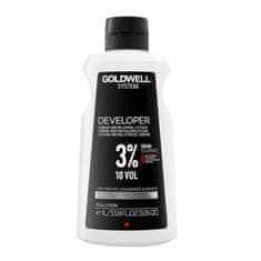 GOLDWELL Kremna aktivatorska emulzija 3% 10 VOL. (Cream Developer Lotion) 1000 ml