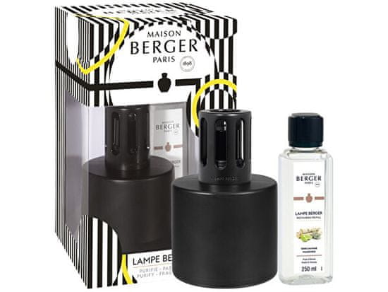 Maison Berger Paris Darilni set katalitična svetilka Illusion black 250 ml + polnilo Wilderness 250 ml