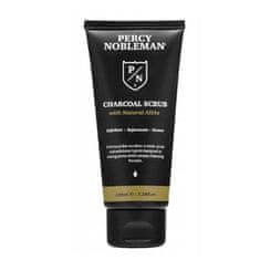 Percy Nobleman Moški piling kože 3v1 s črnim premogom (Charcoal Scrub) 100 ml