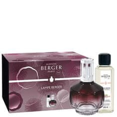 Maison Berger Paris Darilni set katalitične svetilke Molecule plum + polnilo Pod Magnóliemi 250 ml