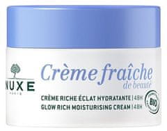 Nuxe Posvetlitvena in vlažilna krema za kožo Crème Fraîche de Beauté (Glow Rich Moisturizing Cream) 50 ml