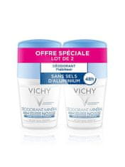 Vichy Set mineralnih dezodorantnih kroglic (Mineral Deodorant) 2 x 50 ml