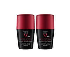 Vichy Homme Clinical Control 96h deodorant kroglični set za moške (Detranspirant) 2 x 50 ml