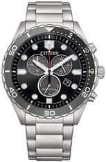 Citizen Eco-Drive Sporty Aqua Chrono AT2568-82E