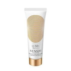 Sensai Zaščitna krema za obraz SPF 50+ Silky Bronze (Protective Suncare Cream For Face) 50 ml