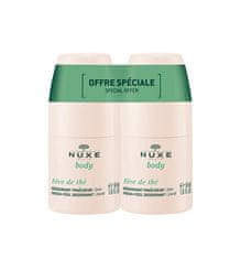 Nuxe Reve de Thé kroglični deodorant set (Fresh-Feel Deodorant 24h Duo) 2 x 50 ml