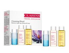 Clarins Clensing Ritual čistilni darilni set za nego kože (odstranjevanje ličil, čiščenje in toniranje)