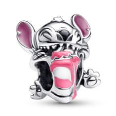 Pandora Srebrna perla za rojstnodnevno torto Disney Stitch 793189C01