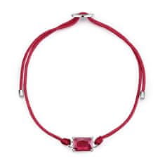 Brosway Fancy Passion Ruby FPR110 čipkasta zapestnica iz kubičnega cirkonija