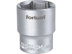 Fortum Vtična glava 1/2", 24mm, L 38mm