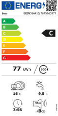 Beko Vgradni pomivalni stroj BDIN38641Q