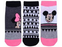 Disney 3 x nizke nogavice Minnie Mouse DISNEY 30.5/36 EU