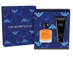 Giorgio Armani Emporio Armani Stronger With You - EDT 50 ml + gel za prhanje 75 ml