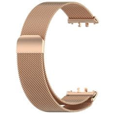 BStrap Milanese pašček za Samsung Galaxy Fit 3, rose gold