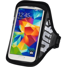 LP SOX športni trak za pametni telefon RUN AWAY S/M 25-33cm črn