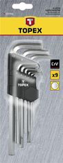 Topex Ibus ključi 1,5-10 mm, set 9 kom