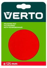 Verto Velcro polirni filc, 125 mm