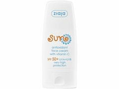 Ziaja Antioksidantna krema za sončenje z vitaminom C SPF 50+ (Face Cream) 50 ml