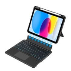 Tech-protect SC Mag Pen etui z tipkovnico za iPad 10.9'' 10gen 2022, črna