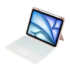 Tech-protect SC Mag Pen etui z tipkovnico za iPad Air 10.9'' 4-5gen 2020-2022 / 11'' 6gen 2024, roza