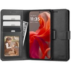 Tech-protect Wallet knjižni ovitek za Motorola Moto G85 5G, črna