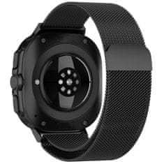 Tech-protect Milanese pašček za Samsung Galaxy Watch Ultra (47 mm), black