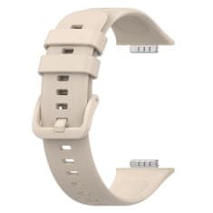 BStrap Silicone pašček za Huawei Watch Fit 2, beige