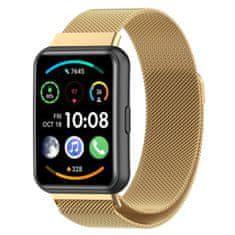 BStrap Milanese pašček za Huawei Watch Fit 2, gold