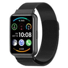 BStrap Milanese pašček za Huawei Watch Fit 2, black