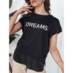 Dstreet Ženska majica DREAMY black ry2523 M