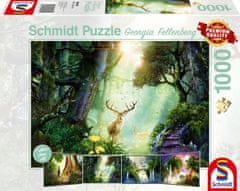 Schmidt Puzzle Jelen v gozdu 1000 kosov