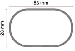 G3 Open Basic Steel osnovne palice, 122 cm