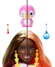 Mattel Barbie lutka Cutie Reveal Barbie colorful dreams pingvin, dodatki z 10 presenečenji 37 HRK