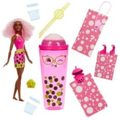 Mattel Barbie Pop Reveal Doll Barbie Bubble Tea Fruity Delight dodatki z 8 dišečimi presenečenji HTJ18